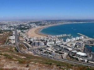 Agadir - the site of Morocco's largest desalination plant 