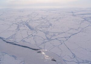 NASA overflight of Arctic Sea Ice
