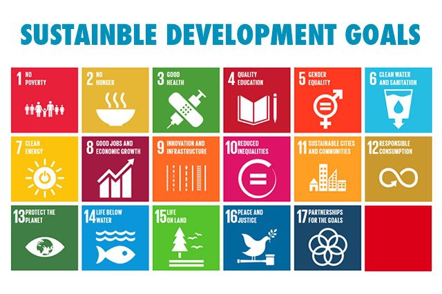 The 17 newly adopted Sustainable Development Goals