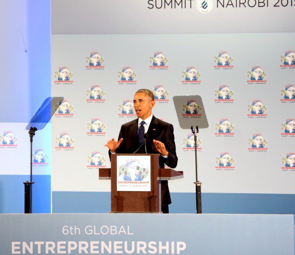 Obama speaks at GES 2015