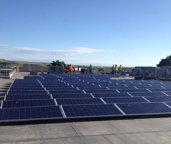 Wiser Capital rooftop solar installation