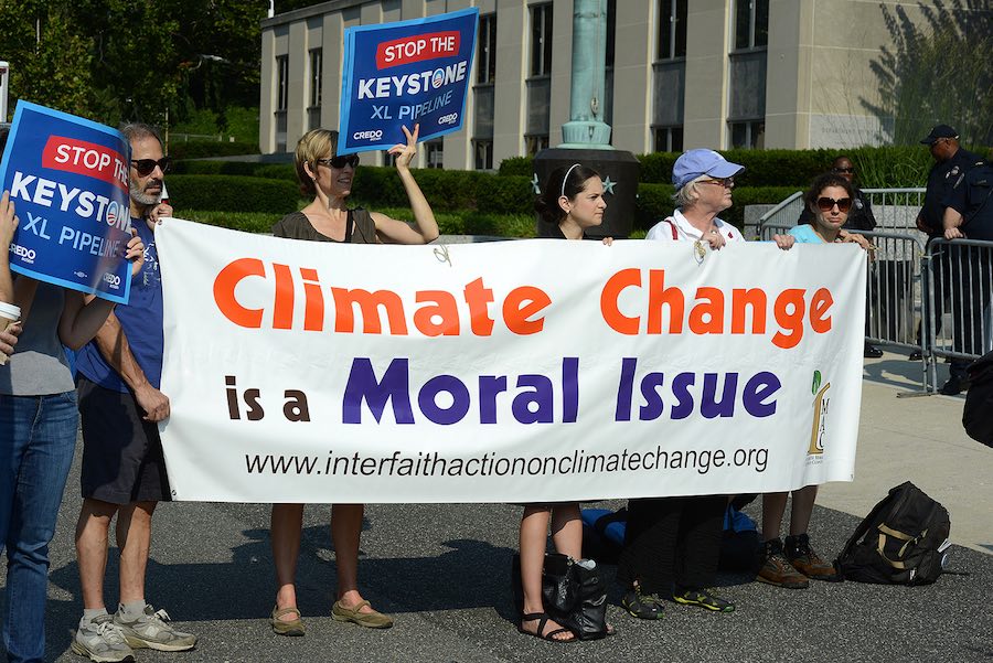 Will the moral imperative of climate finally emerge as a political issue?