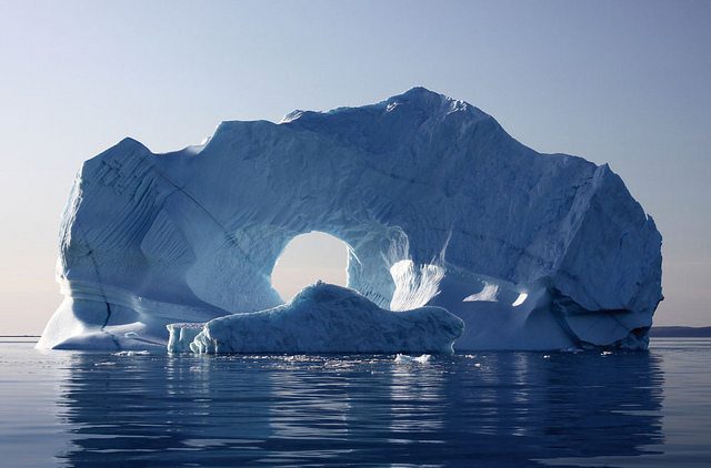 Arctic iceberg WMO