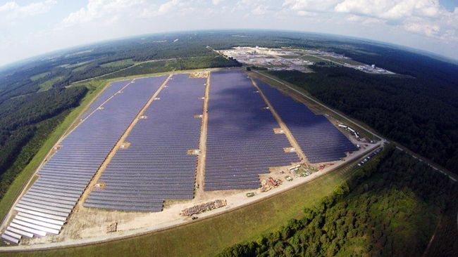 Duke Energy NC solar facility