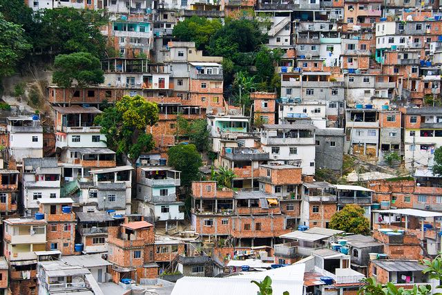 Widespread poverty and inequality in Rio