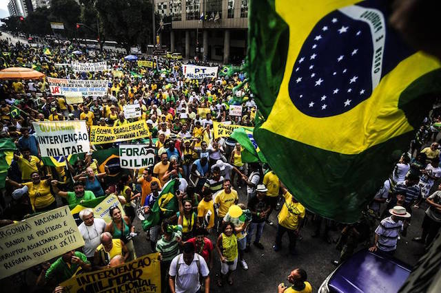 Political unrest in Brazil