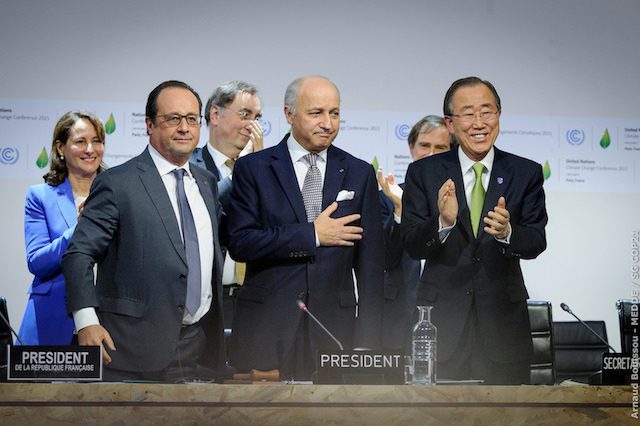 The Paris Agreement is reached. Only the beginning