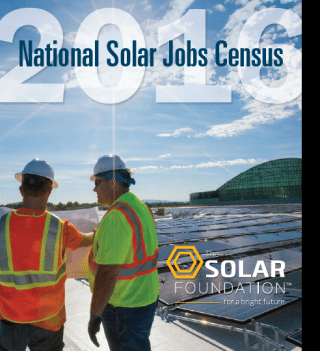 Solar Foundation National Solar Jobs Census Report