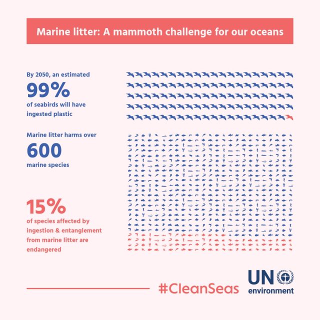 The massive challenge of marine litter