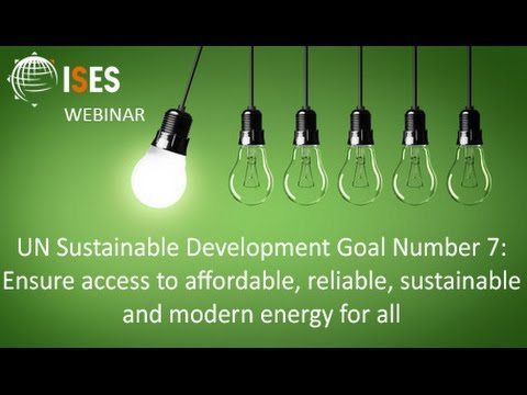 Sustainable energy needs to develop faster to meet SDGs