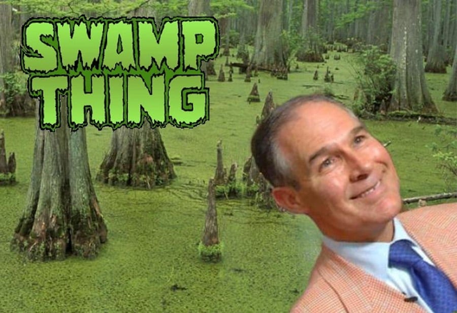 Scott Pruitt resigns - Good Riddance! Drain the Swamp!