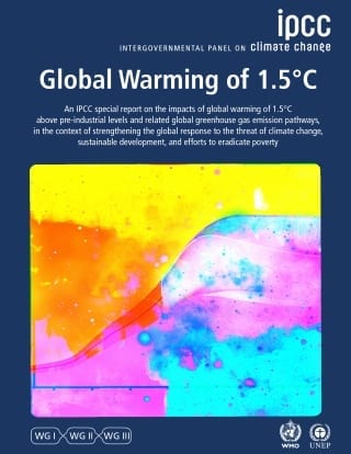 IPCC special report on 1.5C