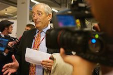 "Lord" Monckton - seen here tripping over his own ego