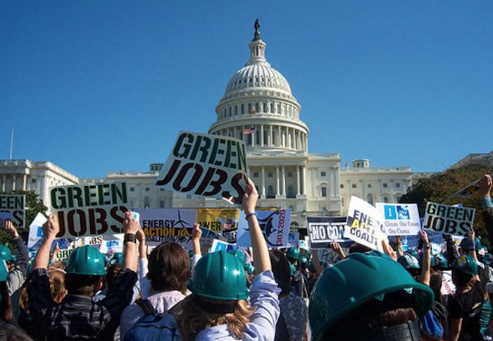 Despite the rhetoric from the GOP, green job growth is a principal driver in an otherwise lackluster economy