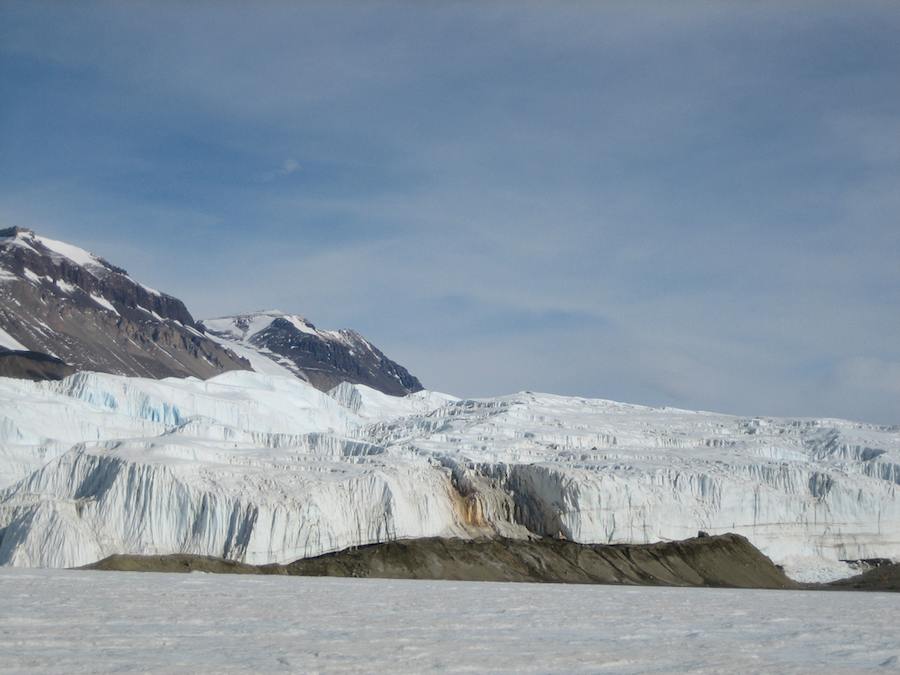 Blood Falls in Antarctica - one of the lesser known effects of climate change