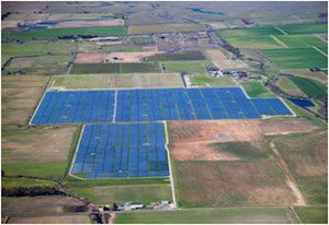 The McKenzie utility scale solar power plant. One of many helping emission reductions across the U.S.