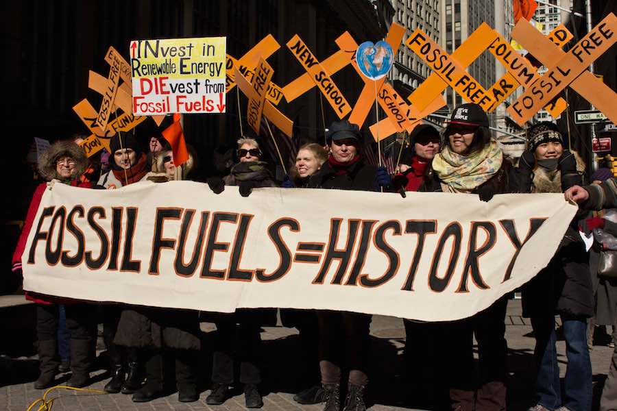 Being on the right side of history: divest from fossil fuels