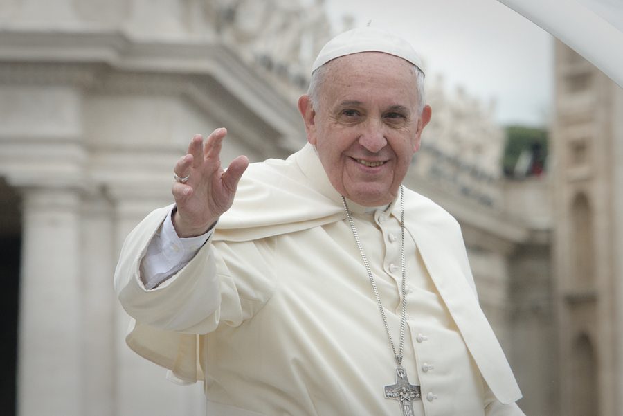 Pope Francis delivers his Encyclical on climate change