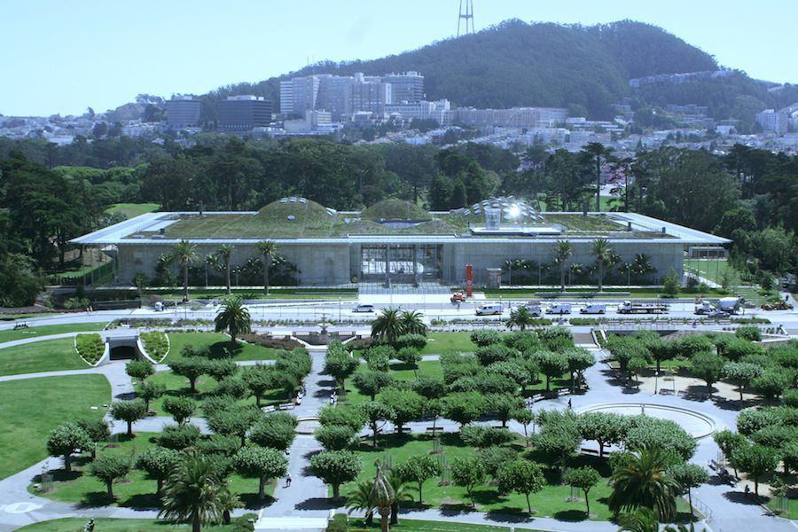 Biophilic design on display at the California Academy of Science in San Francisco