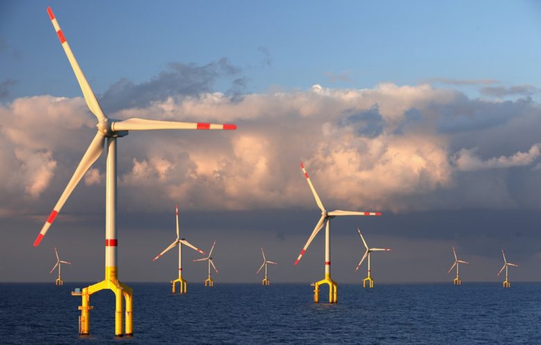 Offshore wind project example of German