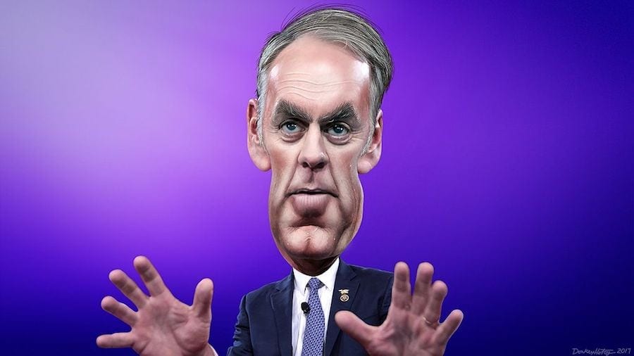 The Latest Happenings of Zinke’s Corrupt Interior Department